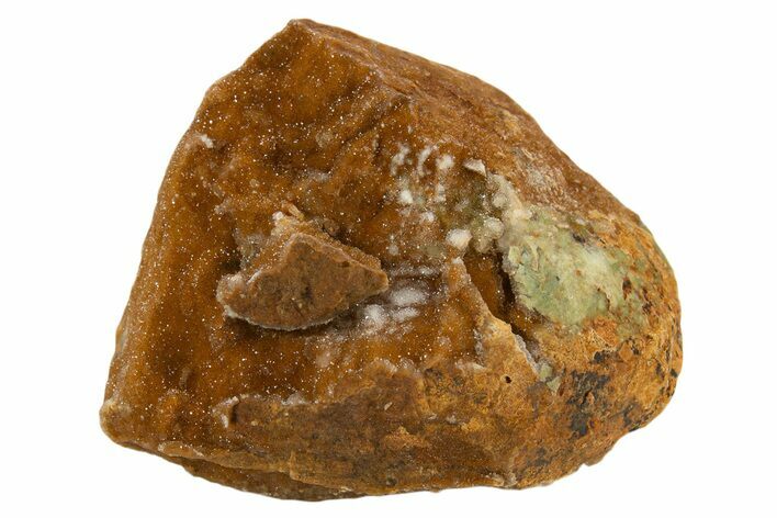 Sparkling Chrome Chalcedony Specimen - Chromite Mine, Turkey #336731